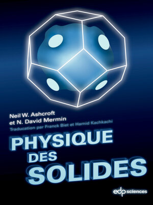 cover image of Physique des solides